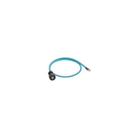 Connectivity Solutions Modular Connectors / Ethernet Connectors Cat5E Sz 17 Square Flange Ip68 C-RJFTV5E1702BS1N